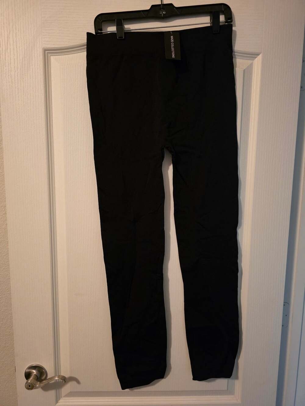 NWT Maze Collection Fleece Lined Leggings Size 2X/3X Black